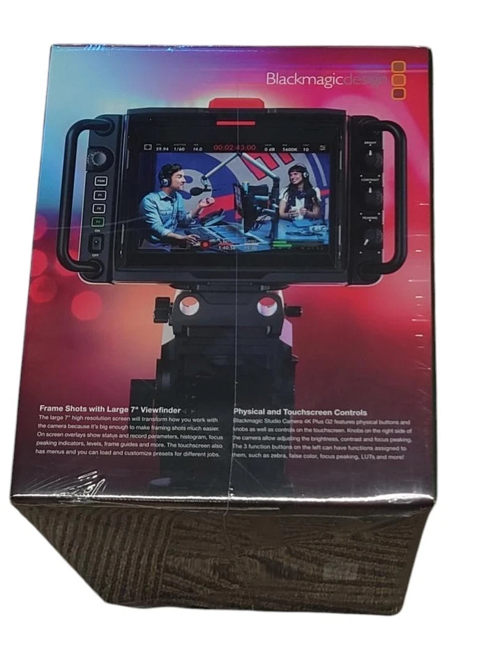 [Brand New] Blackmagic Studio Camera 4K Plus G2 (M4/3 Mount) #A - Image 3 of 3