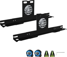 Wheel Alignment Tool w/ Tape Measure – Heavy-Duty Stainless Steel Plates