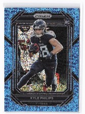 2022 Panini Prizm Kyle Philips RC #357 Blue Sparkle #/96 Tennessee Titans