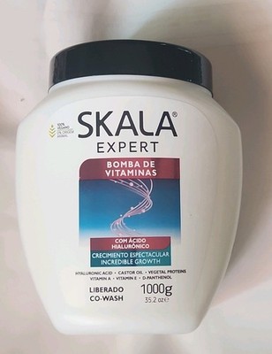 Skala Expert Bomba de Vitaminas Co-Wash 1000g Hyaluronic Acid Castor Oil Growth