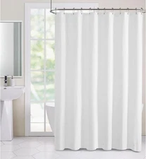 VCNY Home - Shower Curtain Liner, Heavy Duty 72"W x 72"L (Pack of 1), White 