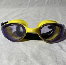 Yellow Speedo Swimming Goggles-Adult Adjustable Size. FREE SHIPPING 