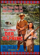 1 Original Filmplakat A1, Karl May Film „Der Ölprinz“ aus dem Jahre 1964