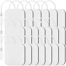 TENS Unit Replacement Pads 2x2" Reusable TENS Electrode Pads - 20PCS 3rd Gen Lat