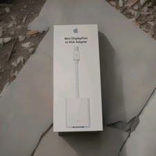 New Apple Mini DisplayPort to VGA Adapter - White OEM  SEALED 