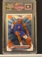 Shai Gilgeous Alexander MINT 9- Oklahoma City 2024 Topps Chrome Basketball  #53