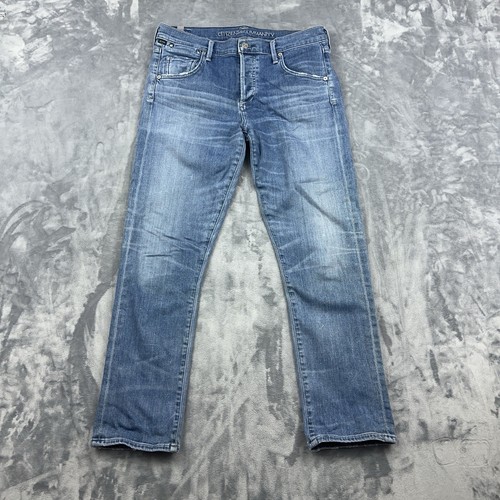 Citizens of Humanity Jeans Womens Size 28 Blue Emerson Slim Boyfriend Button Fly