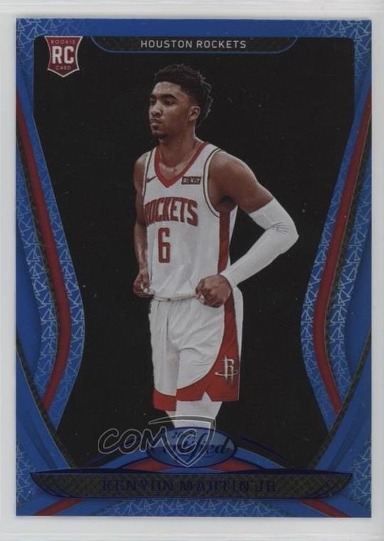 2020-21 Certified Mirror Blue Kenyon Martin Jr #154 Rookie RC