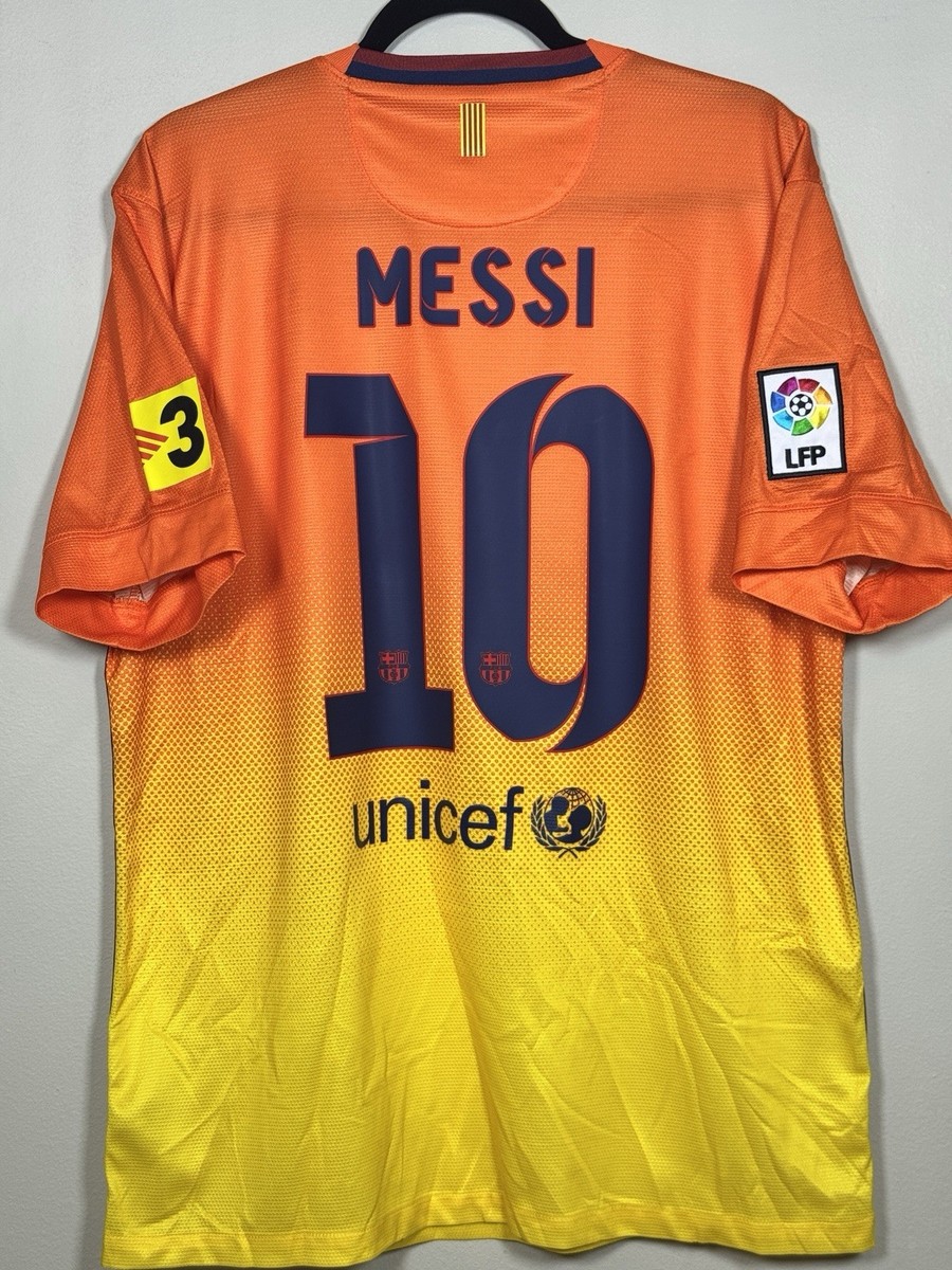 FC バルセロナ12/13アウェイユニフォームMessi 10 S Nike FC Barcelona 2012–13 Away Jersey Messi #10 – 478326-815 – L