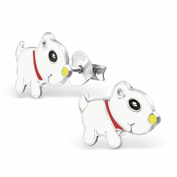 Bulldoggen Kinder-Ohrringe Aus 925 Silber FüR MäDchen Damen Kinder-image