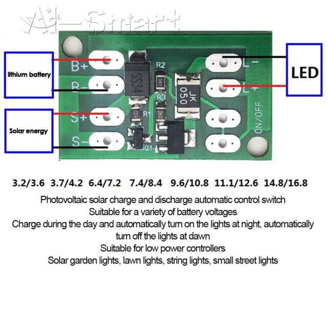 1Pc Universal Solar Controller Sends Charging Street Light Switch Circuit Board