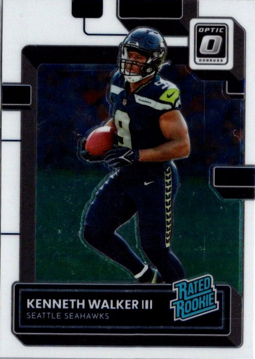 2022 Donruss Optic #218 Kenneth Walker III