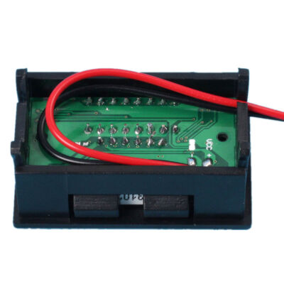 12V LED Batterieanzeige Voltmeter Monitor Füllstandsmesser Messgerät Lampe Anzeige A