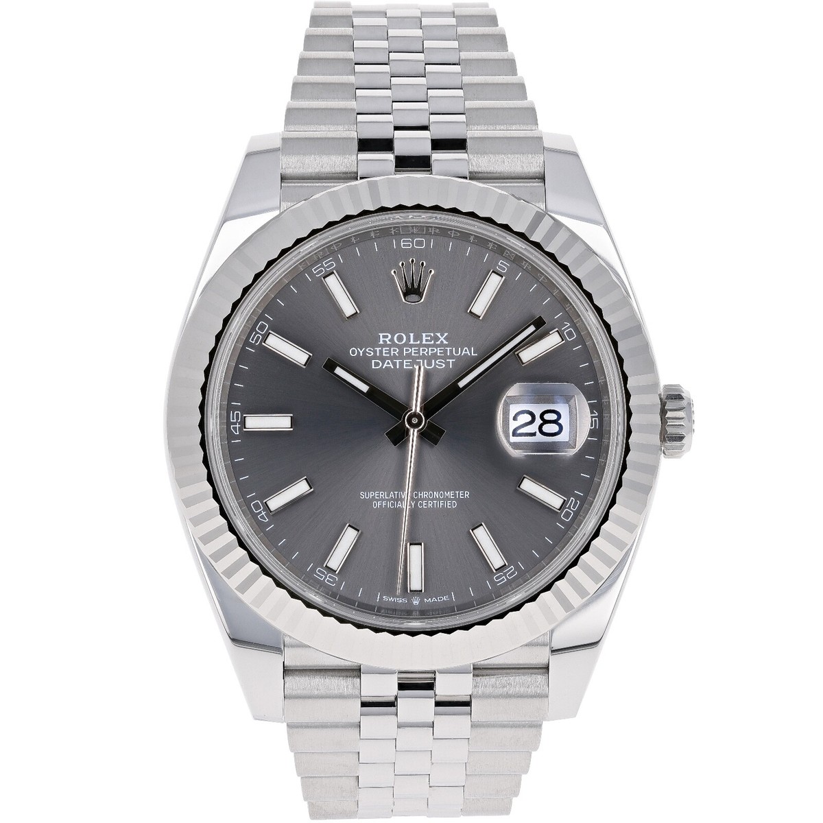 チワワ！ダークグレー ベスト サイズ38チャコールグレー36 Rolex Datejust 41 mm NEW 2026 MAY 126334 Slate Rhodium Jubilee | eBay