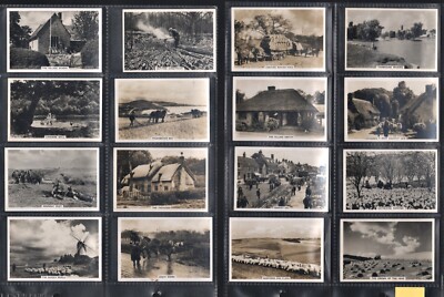 Our Countryside Cigarette Senior Service Card set of 48, 1938 Tobacco