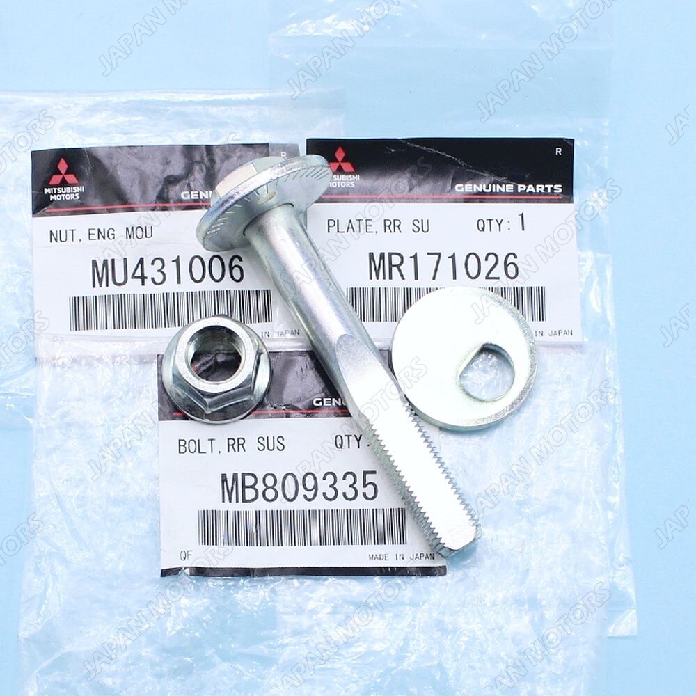 Genuine 02-06 Mitsubishi Rear Control Arm Adjustment Bolt Assy 