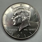 2011-D Kennedy Half Dollar 50cent Piece Coin from US Mint Set. Uncirculated BU