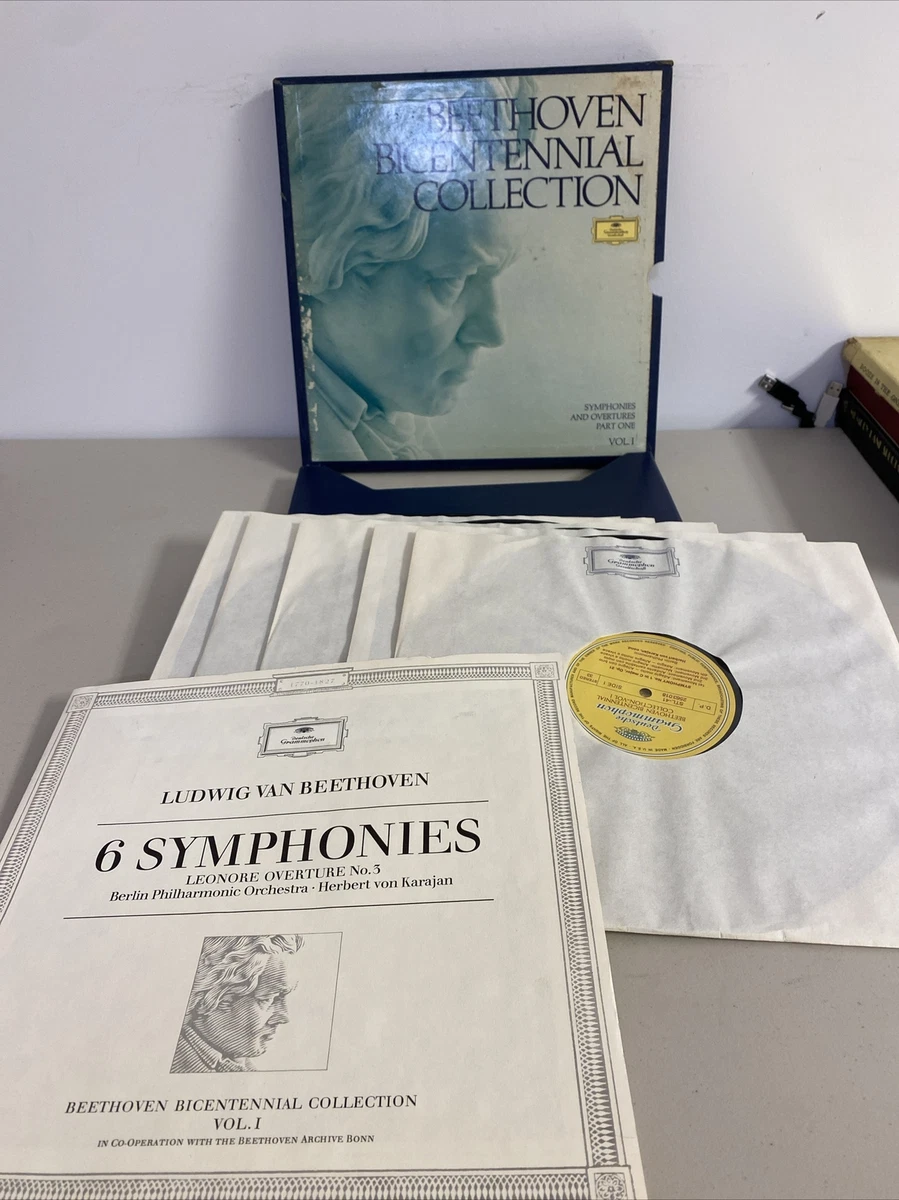 Beethoven Bicentennial Collection Vol I 33RPM 5 Lp Box Set EX | eBay