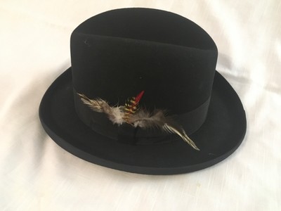 New Jaxon Hats English Wool Felt Black 