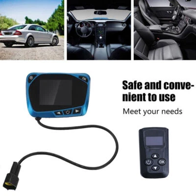 MAXSTORE-FR 12V/24V LCD Monitor Schalter+Auto Air Diesel chauffage d'appoint Télécommande MS