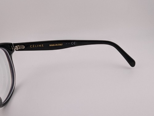 Celine Eyeglasses, Frames Only, CL50007F 001 Black, 52-16-140, Plastic, Italy - Picture 11 of 16