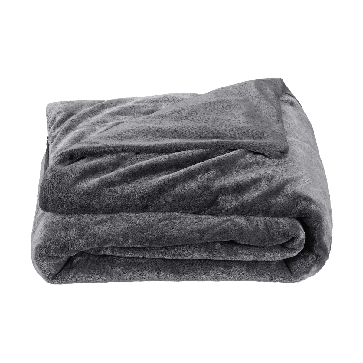Brookstone Innovations Calming Weighted Blanket 48in x 72in 12 lbs Grey