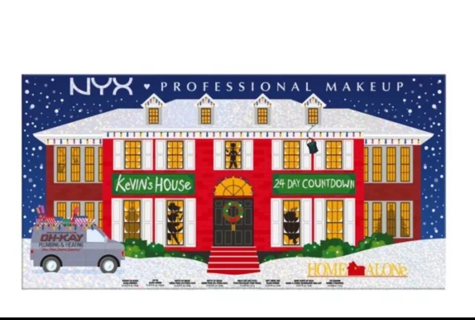nyx-home-alone-advent-calendar-2024-beauty-full-size-makeup-new-htf