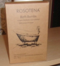 6 Organic Handmade 2.1 Oz Bath Bombs Rose Lavender Vanilla Ocean Sea Gum  NEW