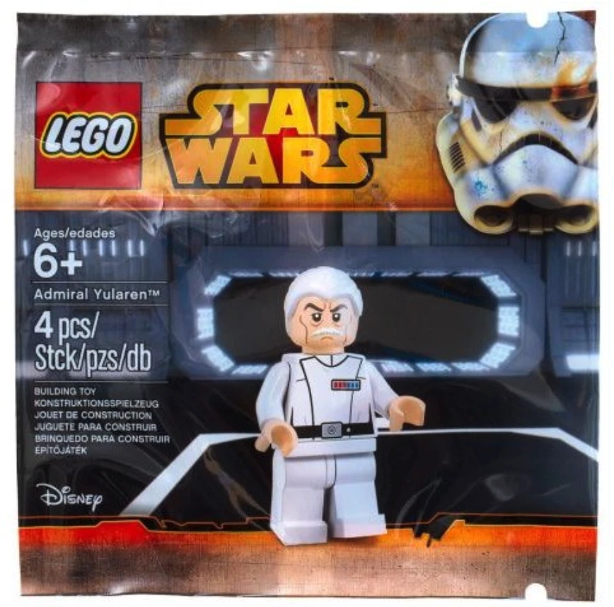 Lego Admiral (Colonel) Yularen Polybag Star Wars Minifigure New Sealed eBay