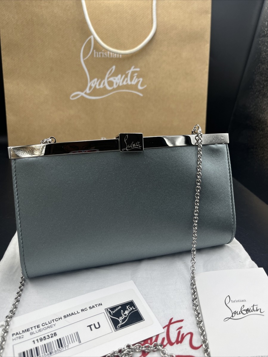 Clutch Silver Louboutin Bag Loubi54