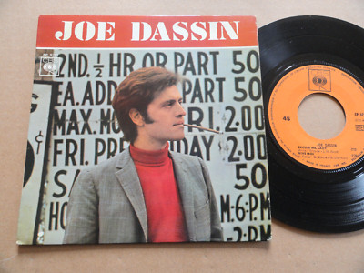 JOE DASIN 45T PLATTE '' EXCUSE ME LADY ''