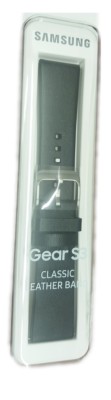 NEW Samsung Gear S3 Replacement Leather Band for Gear S3 Classic/Frontier -Black
