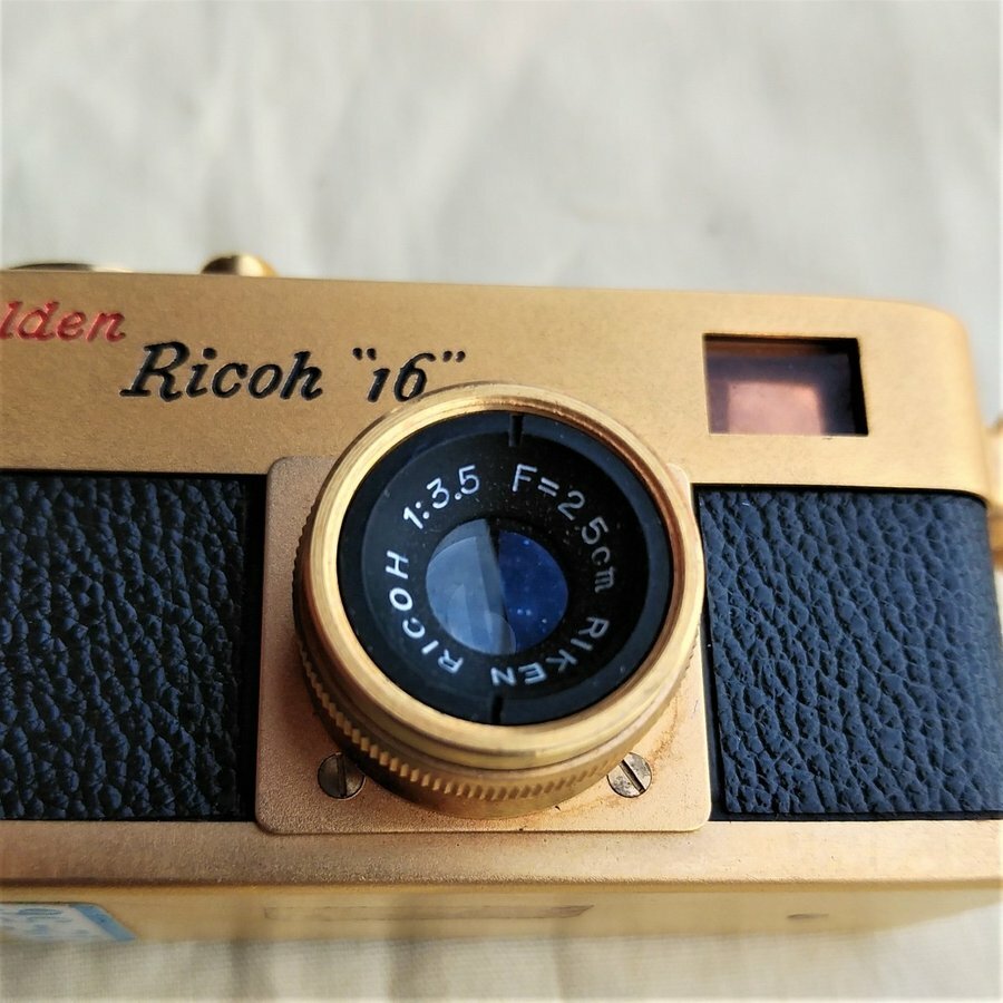 golden Ricoh 16 used camera from japan | eBay