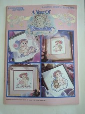 Year of Dreamsicles cherub angel baby Cross Stitch pattern booklet 12 charts