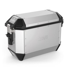 GIVI ALA36APACK2 COPPIA VALIGIE LATER. ALLUMINIO NATURALE 36 LITR TREKKER ALASKA