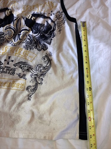 MMA Elite "Never Surrender" Skulls Size XL Basketball Jersey - Picture 6 of 9