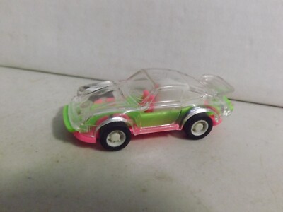 2 Way Super Racer Porsche Green Transparency Body Friction Car