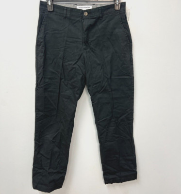 Amazon Essentials Black Cotton Stretch Chino Pants Men's Size 30x30