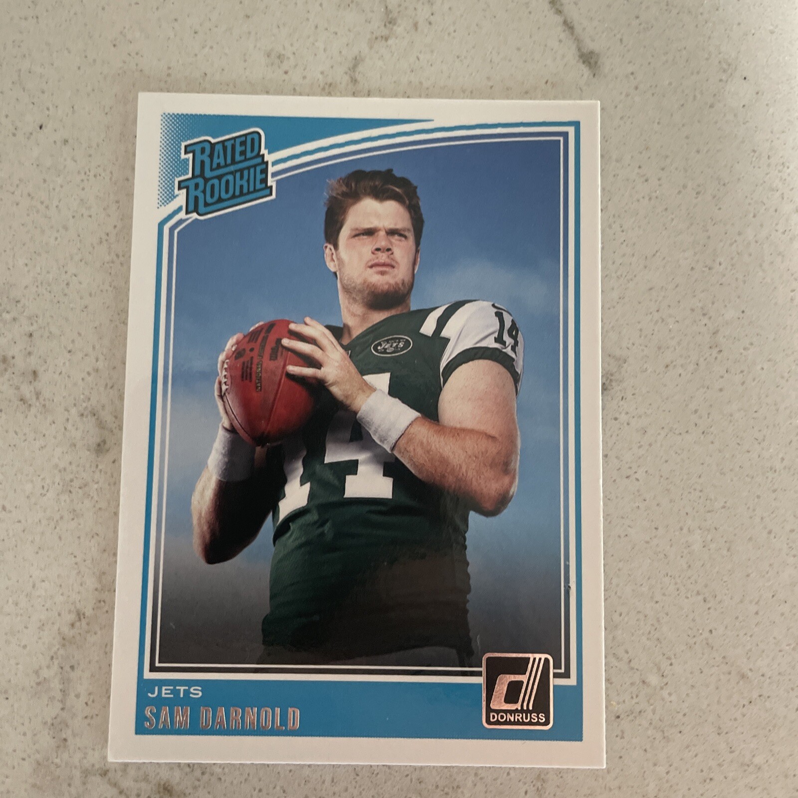 2018 Panini Donruss Rated Rookie #301 Sam Darnold (RC)