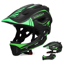 Lixada Detachable Kids Full Face Bike Helmet Toddler Mountain Bike Helmet P8C9
