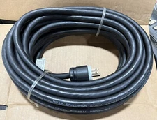 50 Ft Heavy Duty Extension Power Cord 10/3 SJOOW Indoor Outdoor Cable - New