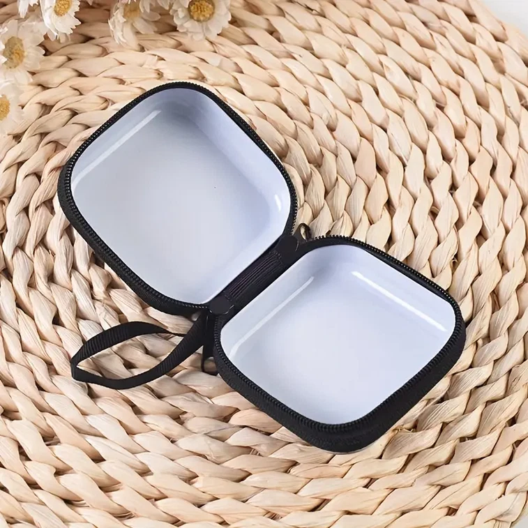 Mini Estuche Protector con Cremallera para Auriculares Monedero Bolsa de Almacenamiento Foto 4 de 4