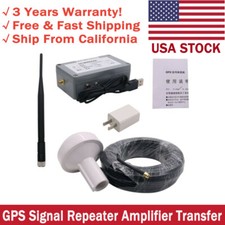 Indoor GPS Signal Repeater Amplifier Transfer L1 BD2 Full Kit 15M Distance