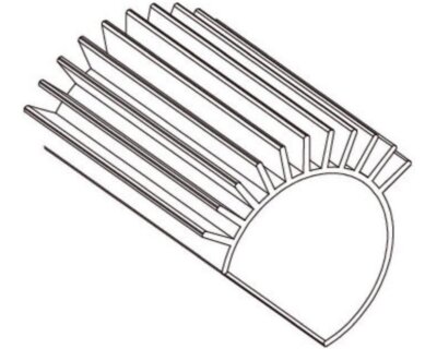 Absima Motor Kühlkörper AB-1330334 STOKE Gen2.1, ASSASSIN Gen2.0, STOKE Gen2.0, 