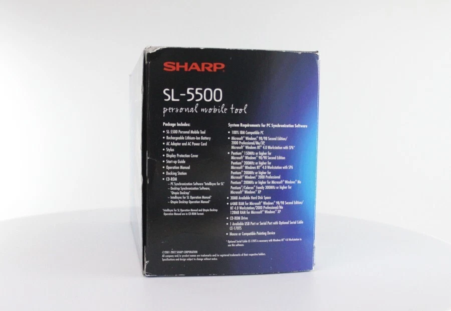 Vintage Sharp Zaurus PDA Linux Handheld (SL-5500) - Image 2 of 3