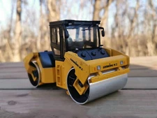 1/35 Scale LONKING LG512DD Double Drum Vibratory Road Roller DieCast Model Toy