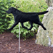 Labrador Retriever DIG Garden Stake