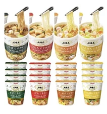 JAL SELECTION Desuikai Mini Cup Noodles, 4 mini cups of noodles, total 16 pieces