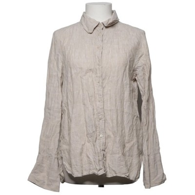 Premium Quality Gina Tricot, Hemd, Größe: XS, Beige, Leinen, Sonstiges #PnG