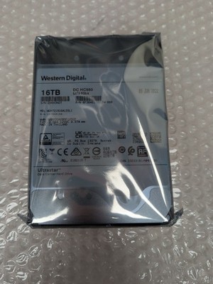 Western Digital WD Ultrastar DC HC550 16TB SATA Hard Drive NEW!!